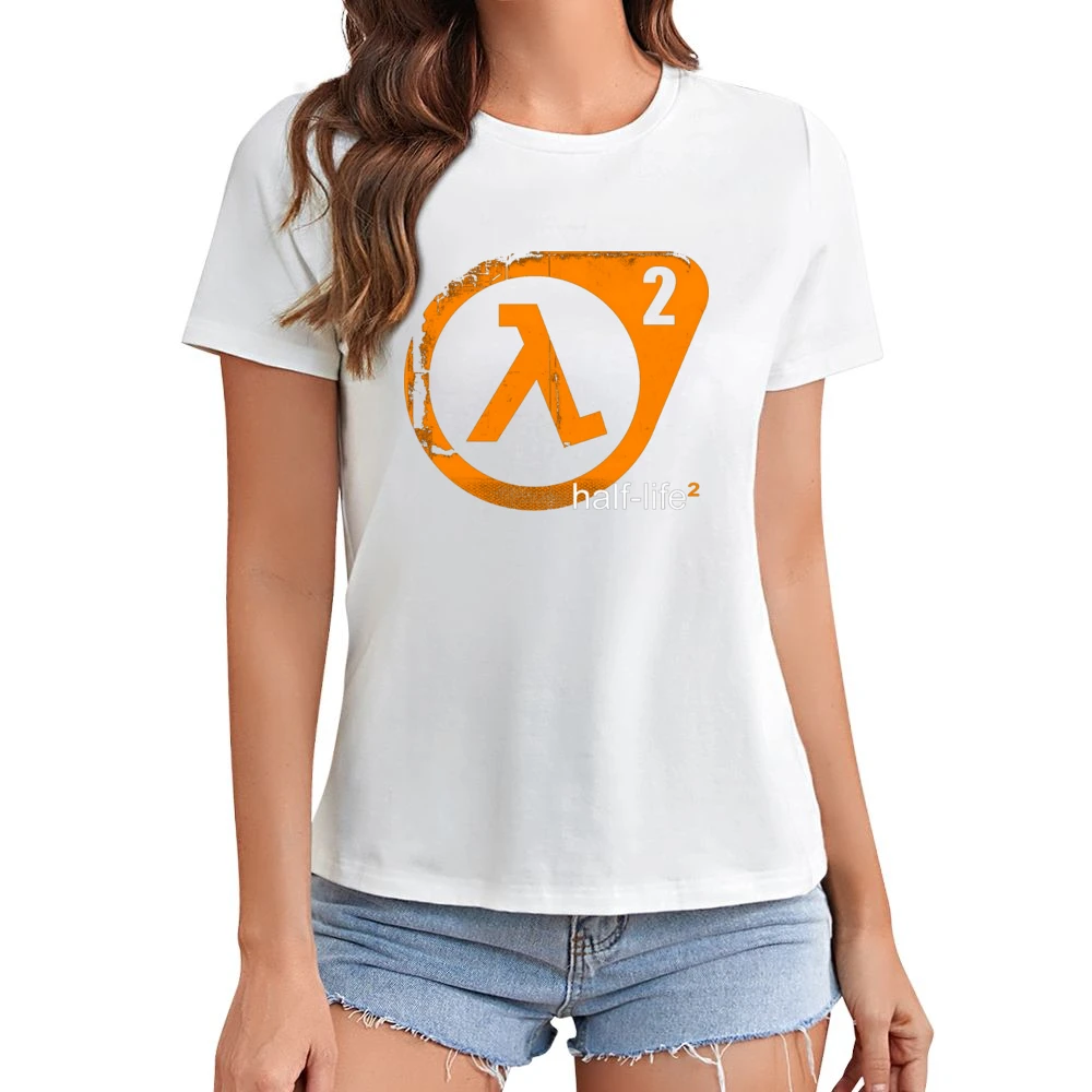 Half life 2 shooter video games Asian Size Women Ladies T-shirt