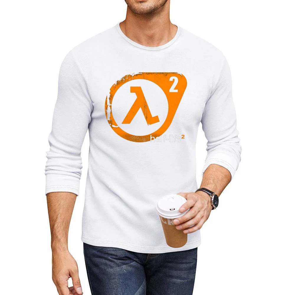 Half life 2 shooter video games Men CrewNeck Long Sleeve T-Shirt