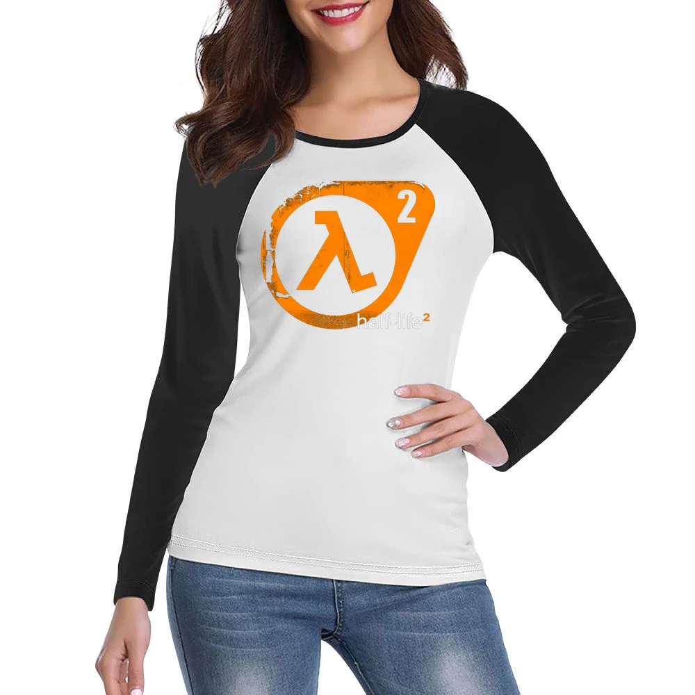Half life 2 shooter video games Women Ladies Long Sleeve T-Shirt