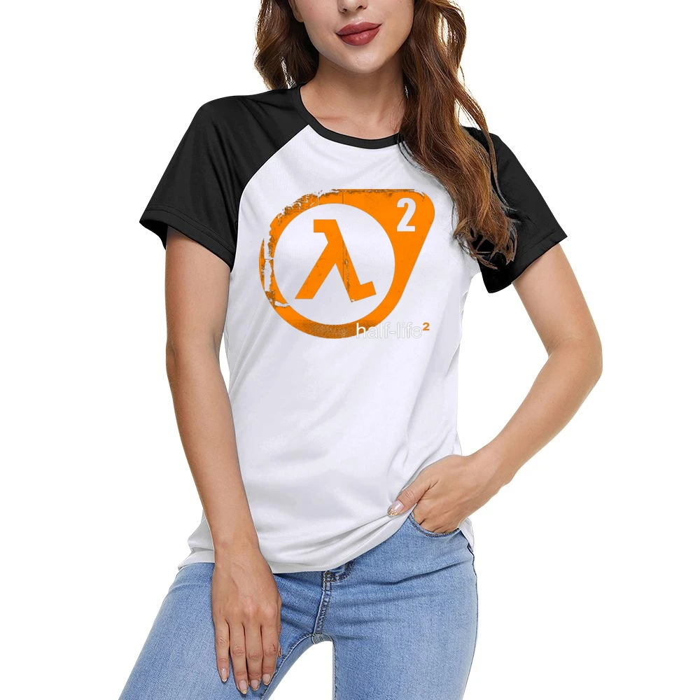 Half life 2 shooter video games Women Ladies Short Sleeve T-Shirt