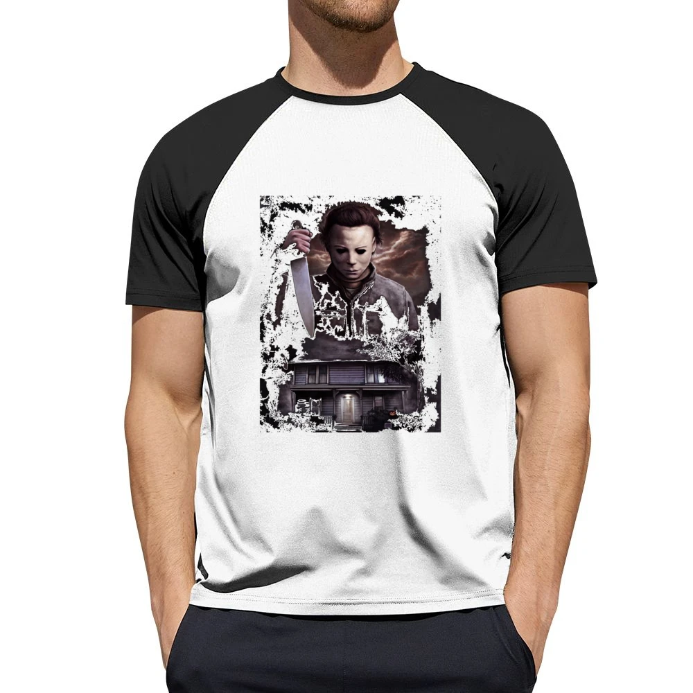 Halloween Michael Myers Men Short Sleeve T-Shirt