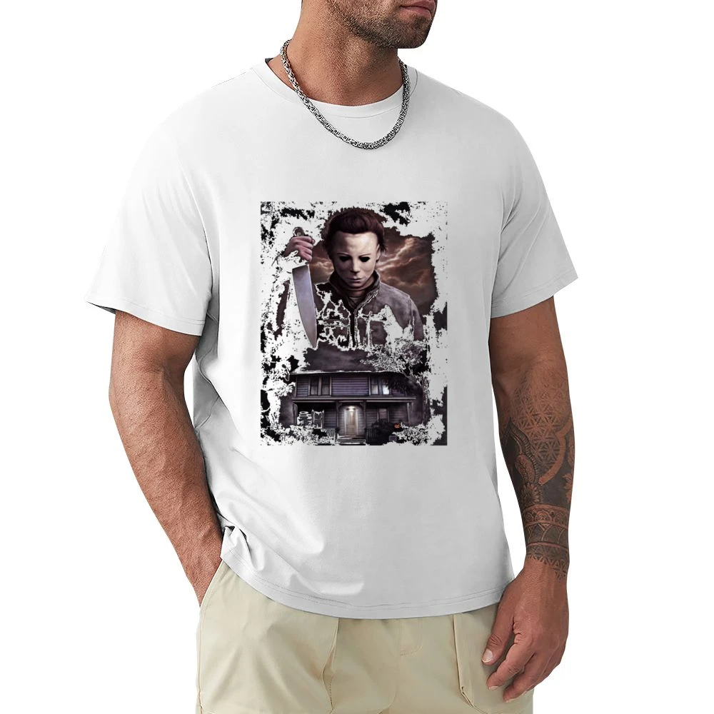 Halloween Michael Myers Premium Men T-shirt