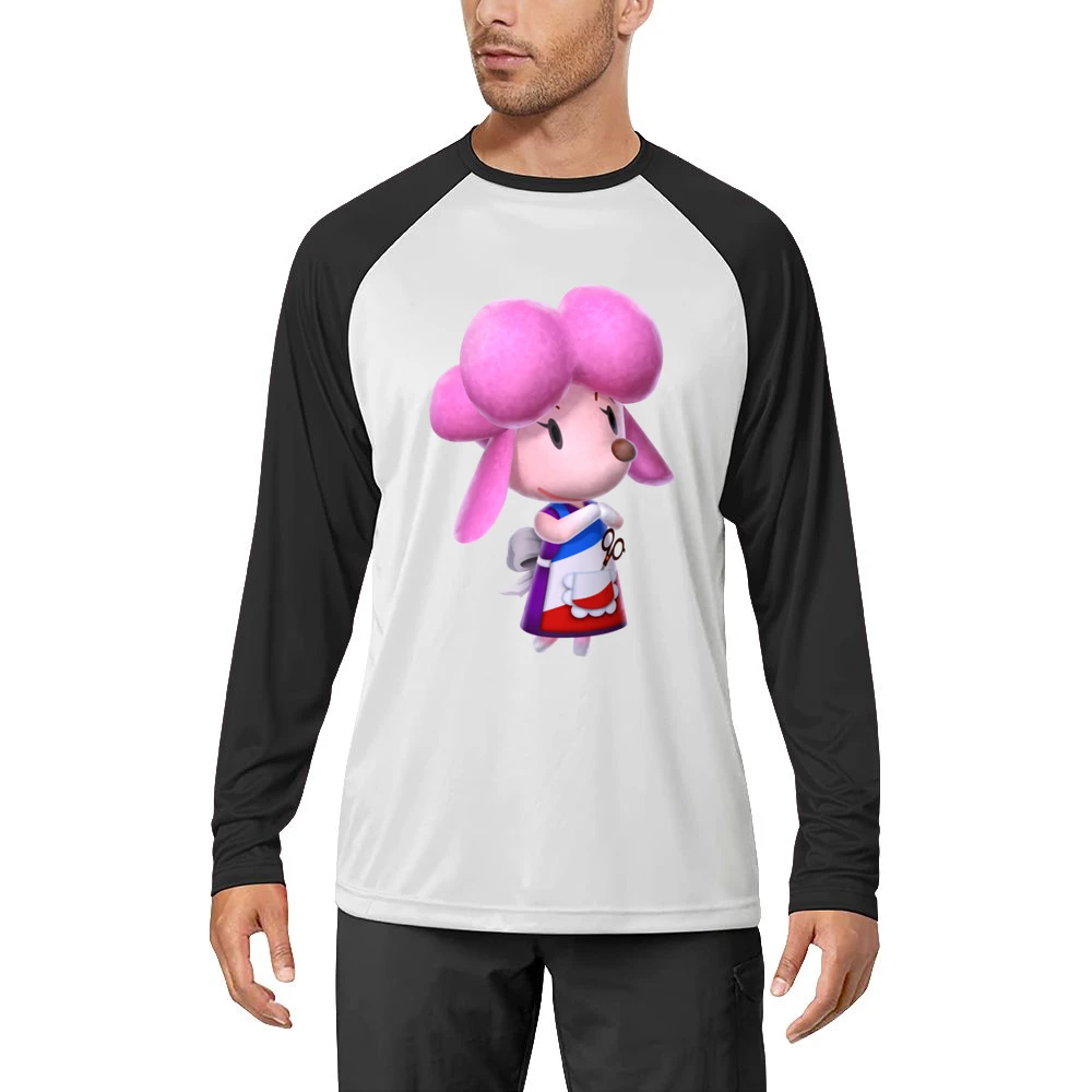 Harriet From Animal Crossing Nintendo Character Video Game Men Long Sleeve T-Shirt