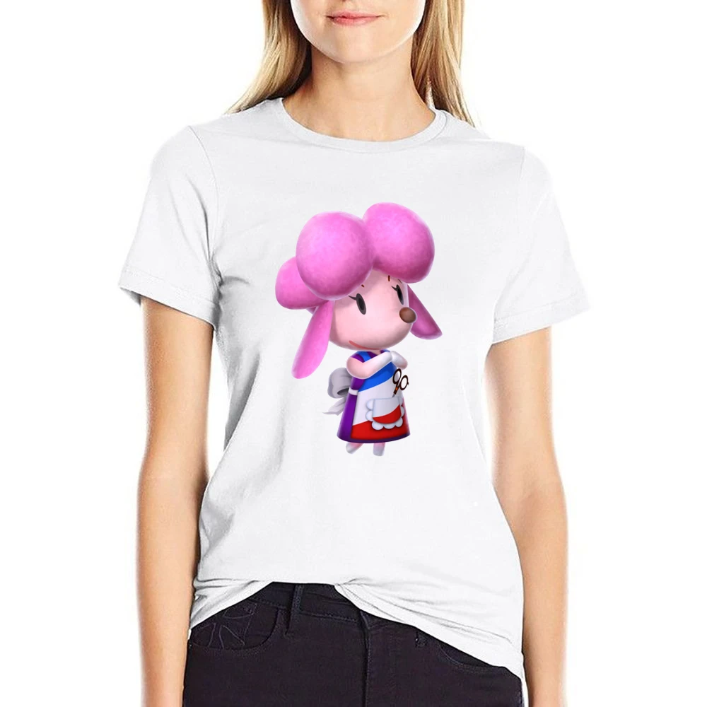 Harriet From Animal Crossing Nintendo Character Video Game US Size Women Ladies T-shirt
