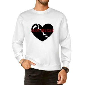 Heart Breaker European Size Pullover Sweater