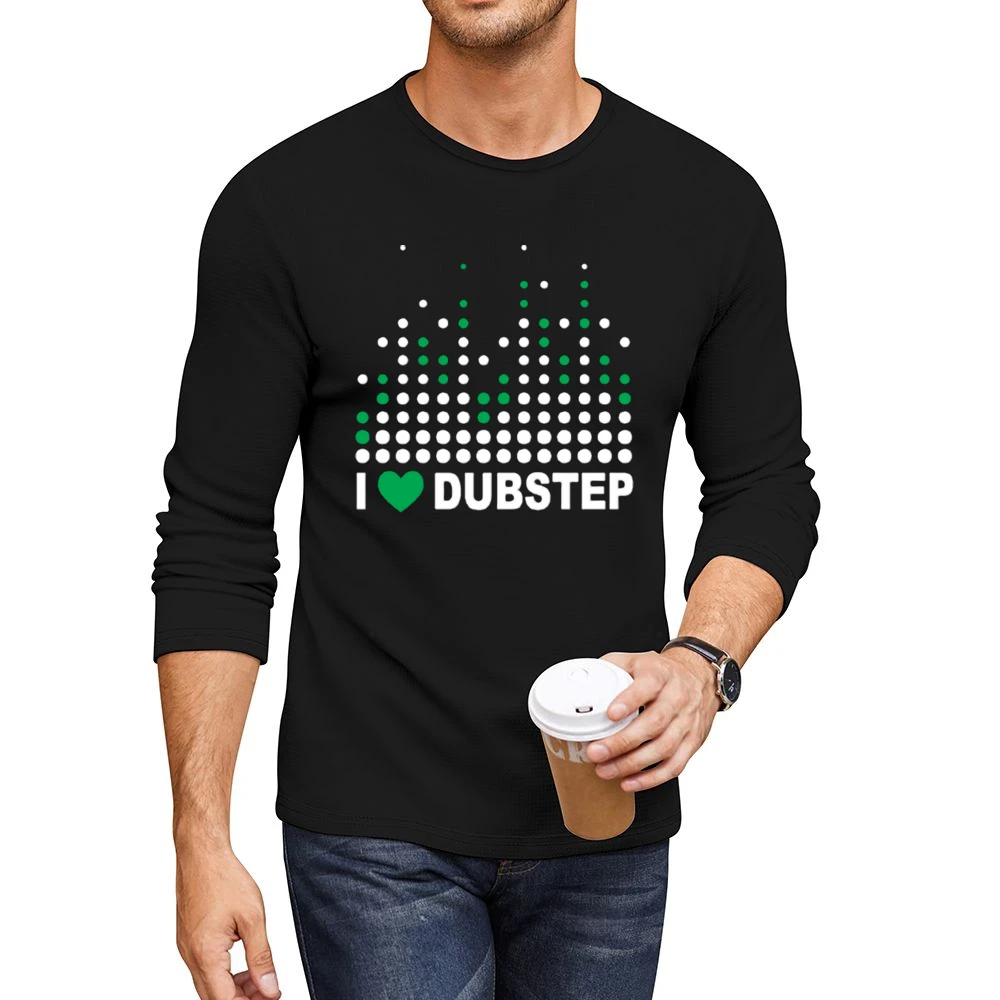 Heart Dubstep Men CrewNeck Long Sleeve T-Shirt