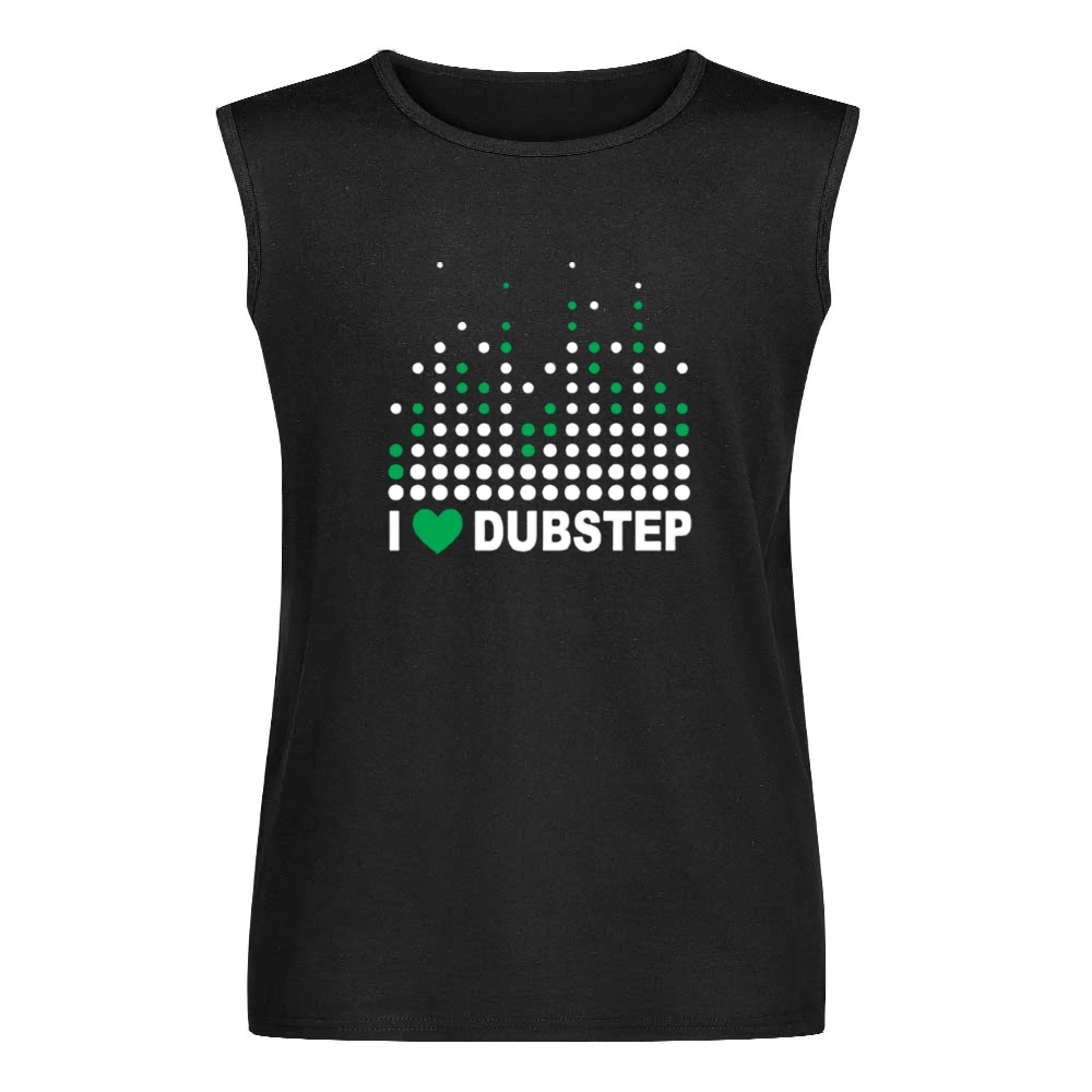 Heart Dubstep Men Sleeveless T-Shirt