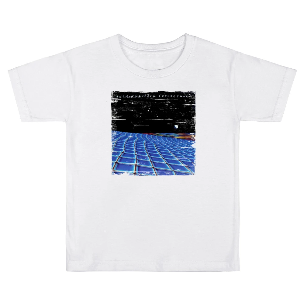 Herbie Hancock Future Shock Album Cover Distressed Image Kids Boys Girls T-Shirt