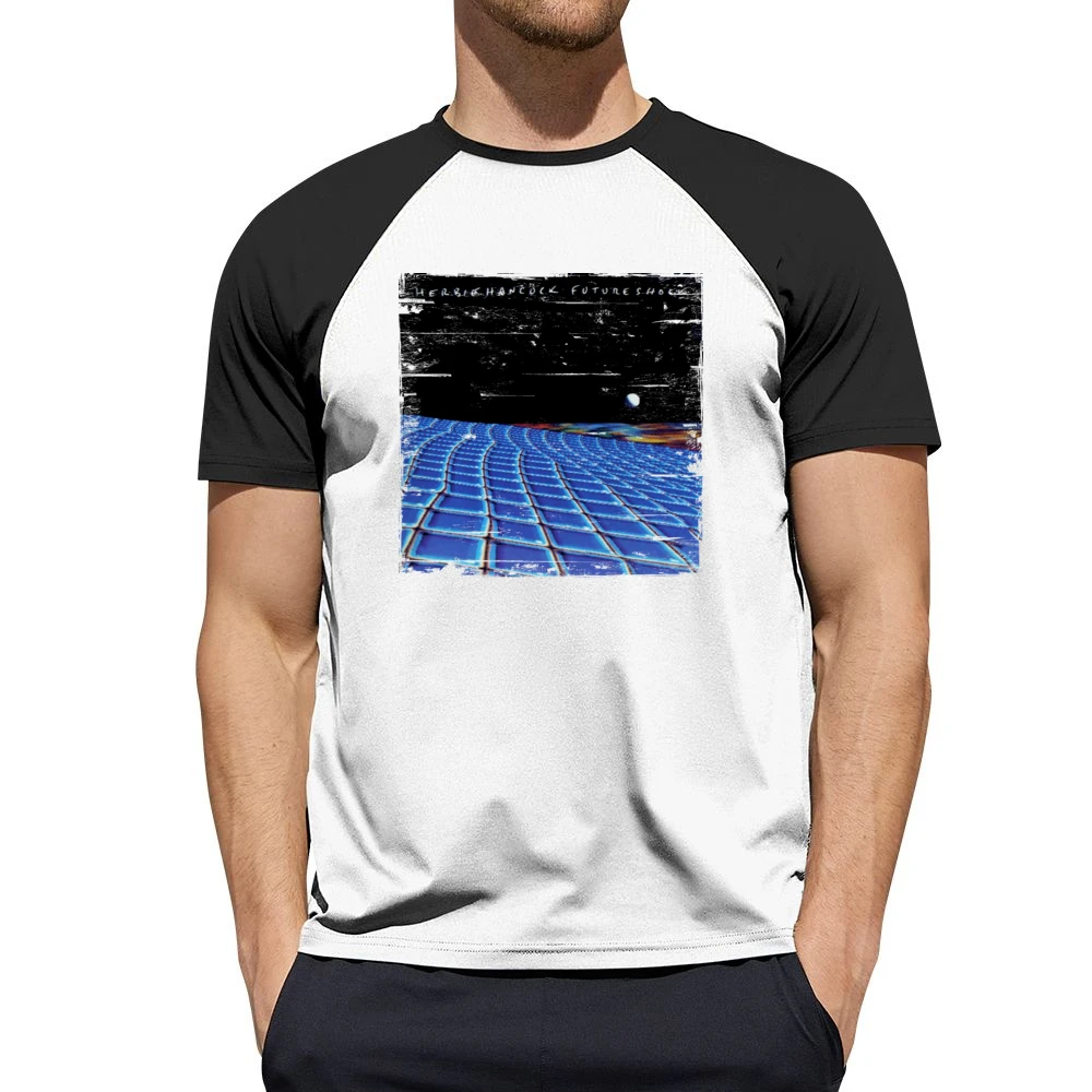 Herbie Hancock Future Shock Album Cover Distressed Image Men Short Sleeve T-Shirt