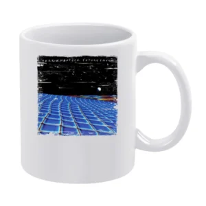 Herbie Hancock Future Shock Album Cover Distressed Image White Mug