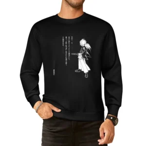 Himura Kenshin Meiji era Samurai x Battousai rurouni sakabatou European Size Pullover Sweater