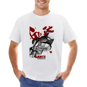 Hiroya Oku manga anime Gantz Asian Size Men T-Shirt