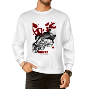 Hiroya Oku manga anime Gantz European Size Pullover Sweater