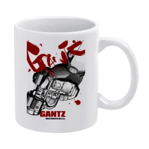 Hiroya Oku manga anime Gantz White Mug