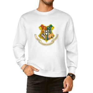 Hogwarts Coat Of Arms Harry Potter Movie European Size Pullover Sweater