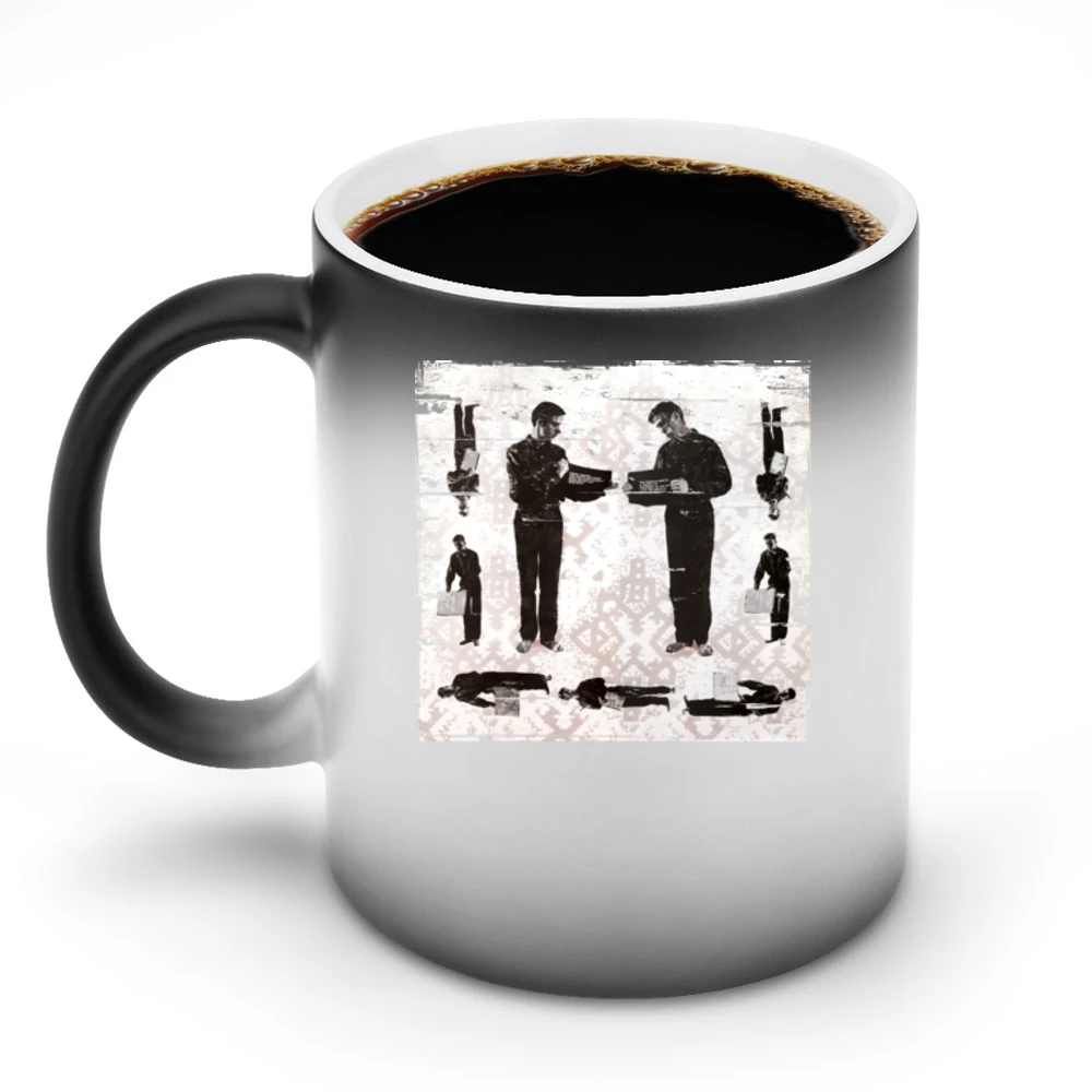 Holger Hiller A Bunch Of Foulness In The Pit Album Cover Distressed Im Discoloration Mug