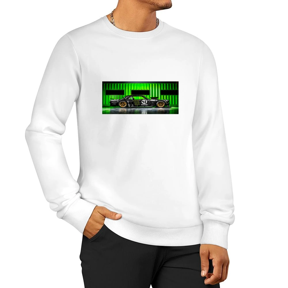 Hoonigan Mustang tshirt Men Pullover Sweatshirt