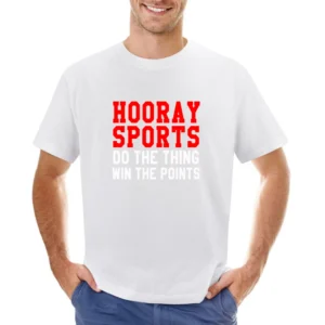 Hooray Sports Do The Thing Win Funny Tee Shirt Asian Size Men T-Shirt