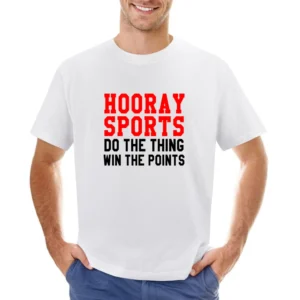 Hooray Sports Do The Thing Win Funny Tee Shirt Asian Size Men T-Shirt