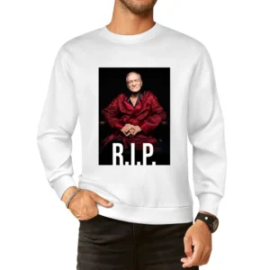 Hugh Hefner Rip Playboy Tribute Trending European Size Pullover Sweater