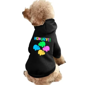 Hungry Hungry Hippos Funny Joke Retro 80s Pet Apparel Clothes