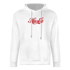 Hustle Vintage Coke Cola Style Retro 80s Vintage Style Graphic Tee Shi European Size Men Hoodie