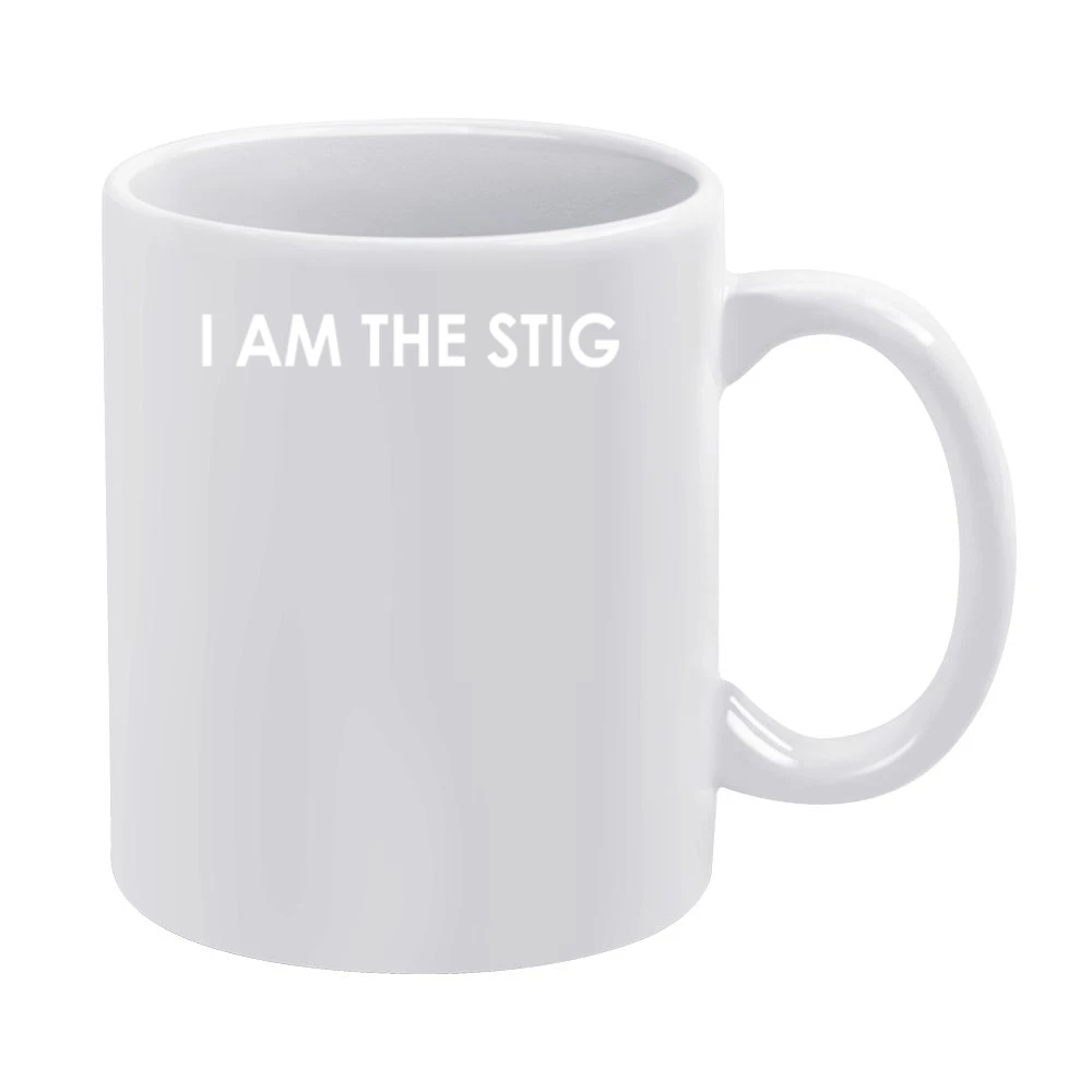 I Am The Stig Funny Keith Urban Idol Top Gear Graphic Car White Mug