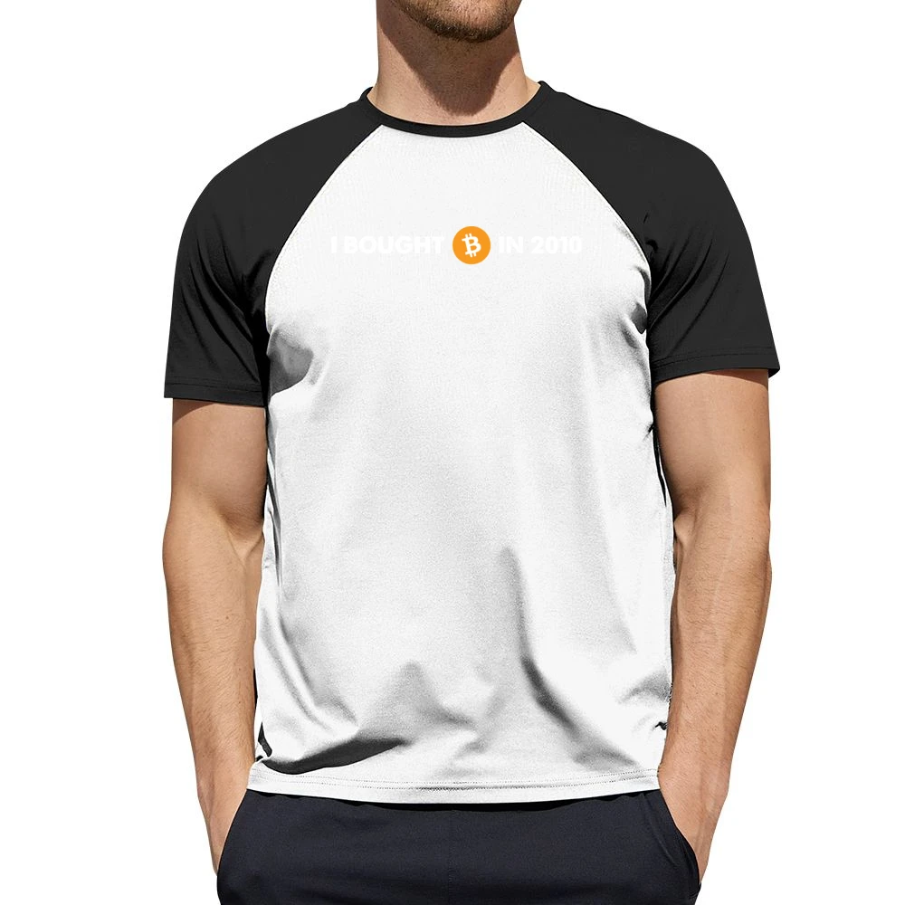 I Bought Bitcoin In 2010 Funny Digital Currency Money Men Short Sleeve T-Shirt