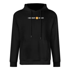 I Bought Bitcoin In 2011 Funny Digital Currency Money European Size Men Hoodie