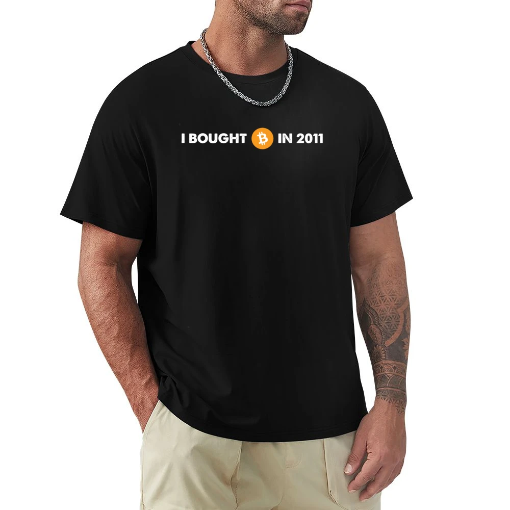 I Bought Bitcoin In 2011 Funny Digital Currency Money Premium Men T-shirt
