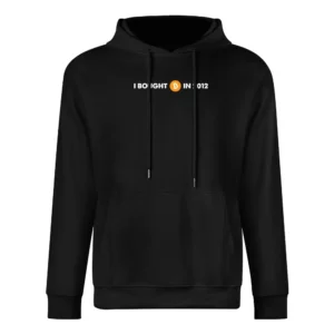 I Bought Bitcoin In 2012 Funny Digital Currency Money European Size Men Hoodie