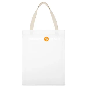 I Bought Bitcoin In 2016 Funny Digital Currency Money White Canvas Tote Shopping Bag