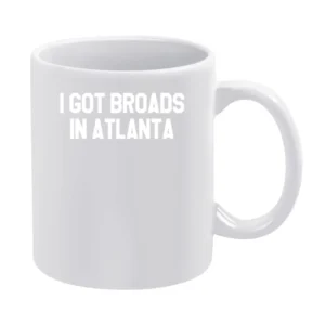 I Got Broads In Atlanta Fun Panda Lyrics Rap Music White Mug