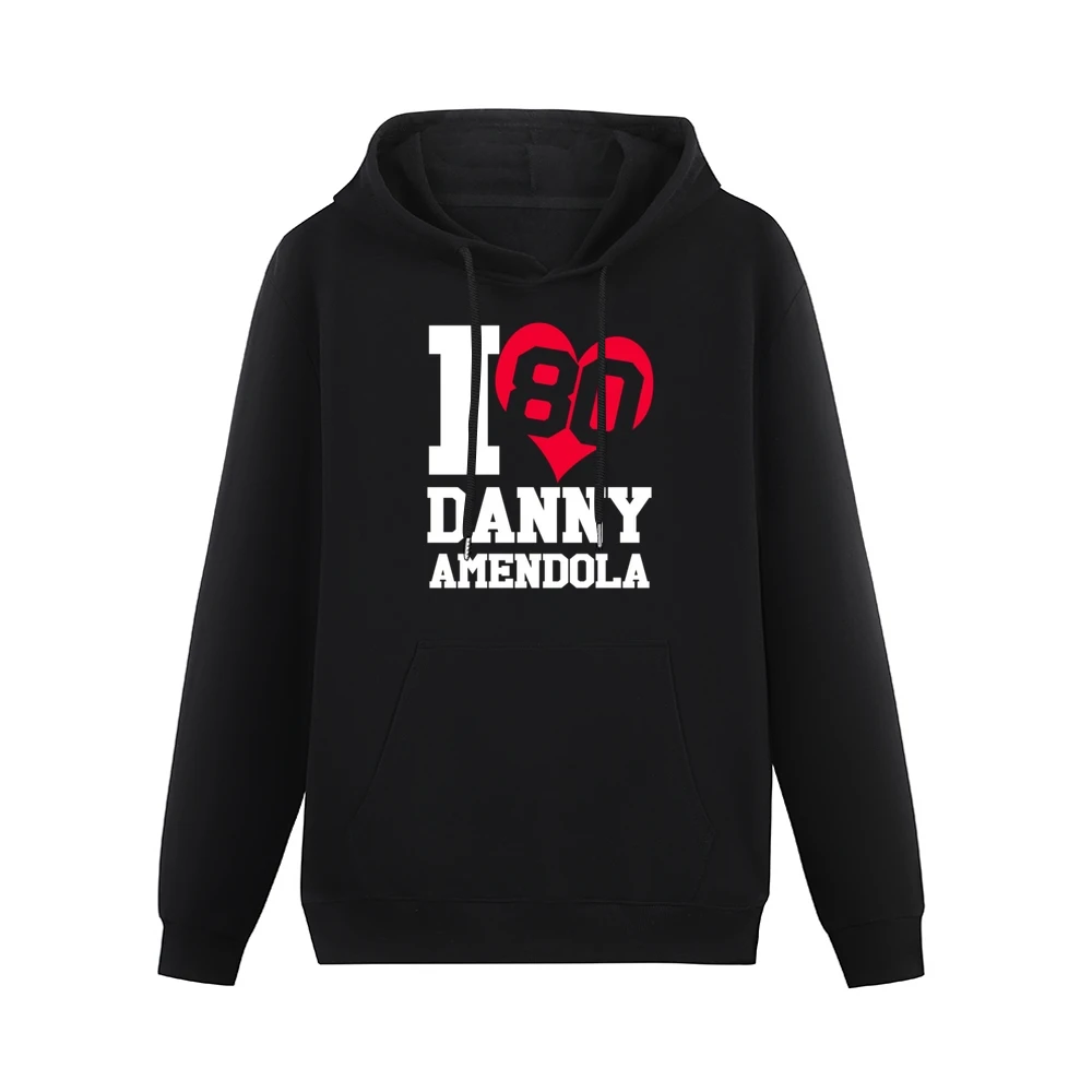 I Heart Love Danny Amendola Fun New England Football Graphic Fan T Shi Men Hoodie With Pocket