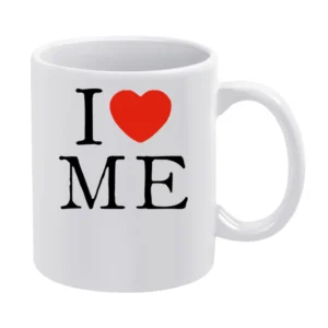 I Heart Me White Mug