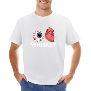 I Love Whiskey Halloween Tshirt (all Colors And Styles Available) Asian Size Men T-Shirt