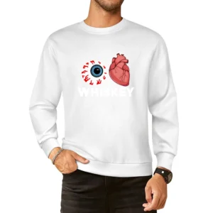 I Love Whiskey Halloween Tshirt (all Colors And Styles Available) European Size Pullover Sweater
