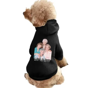I Partied With The Golden Girls Funny Retro Pet Apparel Clothes