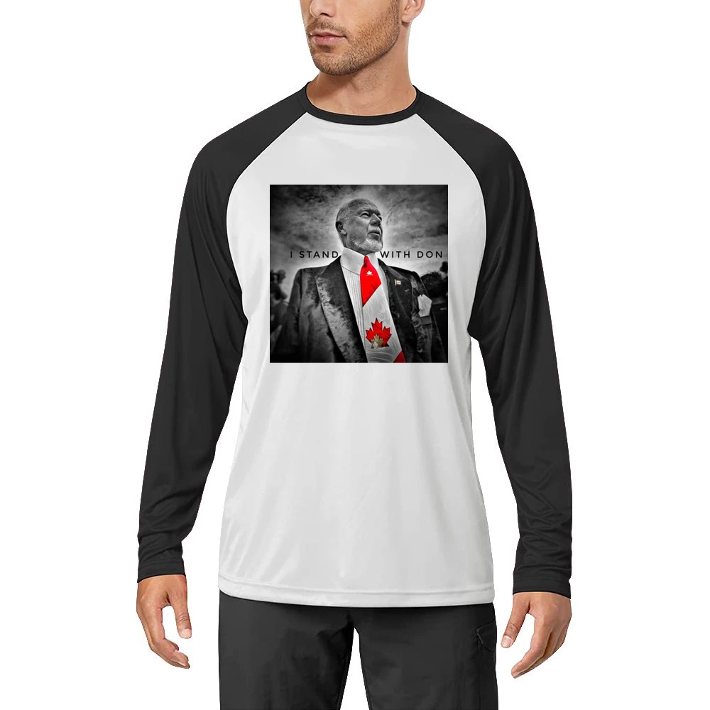 I Stand Don Cherry Fired Hockey Broadcaster Canadian Legend Men Long Sleeve T-Shirt
