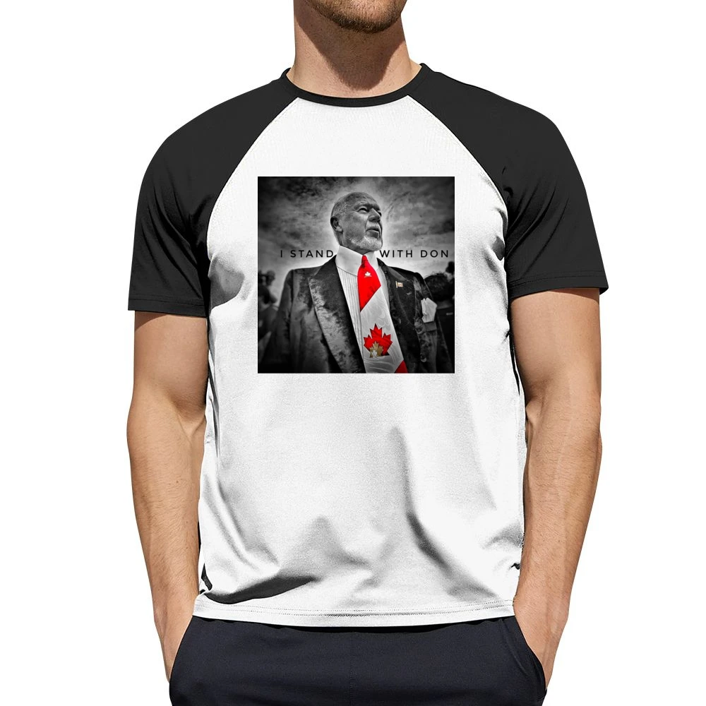 I Stand Don Cherry Fired Hockey Broadcaster Canadian Legend Men Short Sleeve T-Shirt