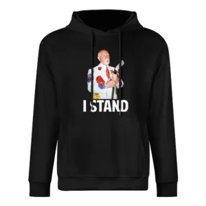 I Stand With Don Cherry Fired Hockey Broadcaster Canadian Legend T Shi European Size Men Hoodie