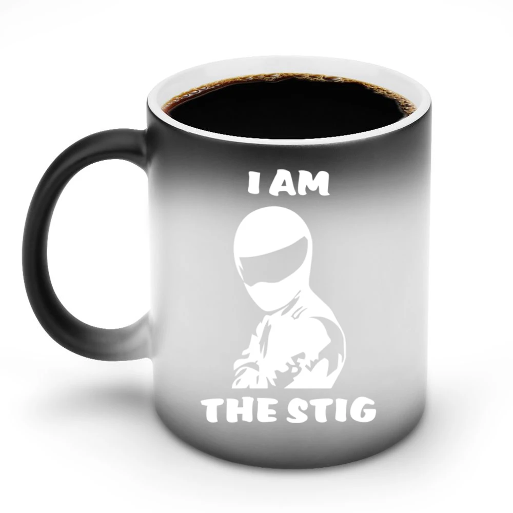 I am the Stig (white) Discoloration Mug