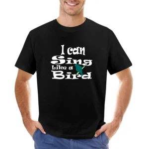I can sing link a bird Asian Size Men T-Shirt