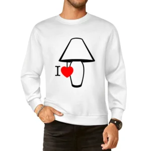 I heart lamp European Size Pullover Sweater