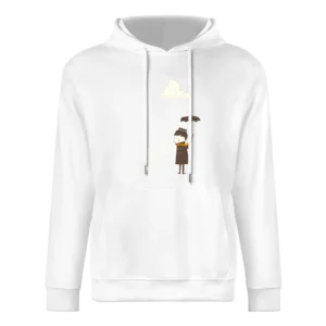 I like people who smile when it's raining European Size Men Hoodie