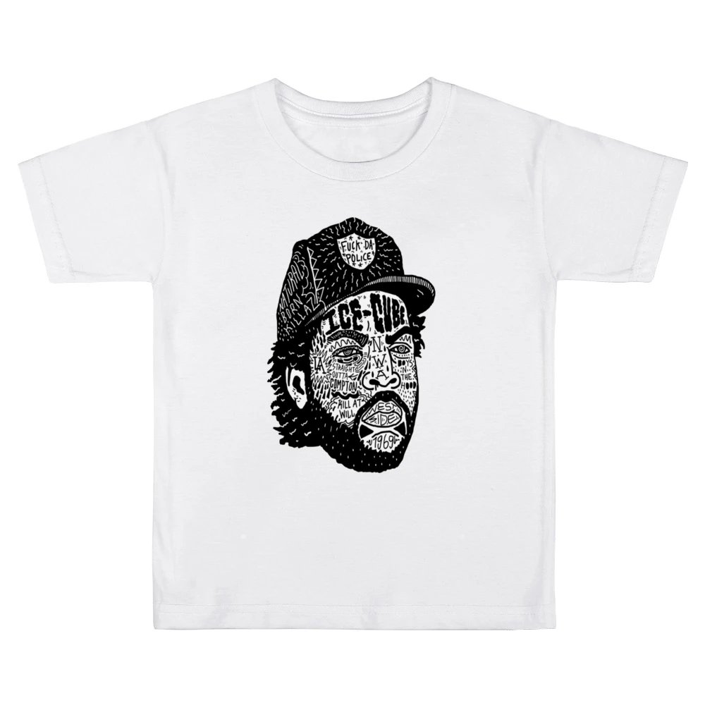 Ice Cube Face Tshirt Kids Boys Girls T-Shirt