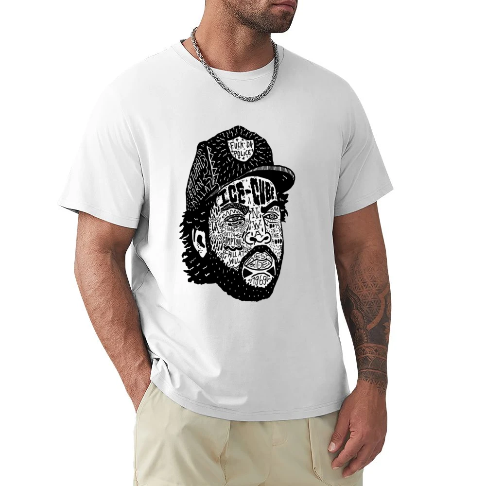 Ice Cube Face Tshirt Premium Men T-shirt