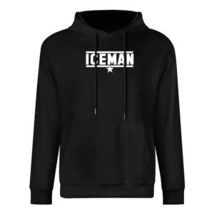 Iceman Retro 80s Top Gun Movie European Size Men Hoodie