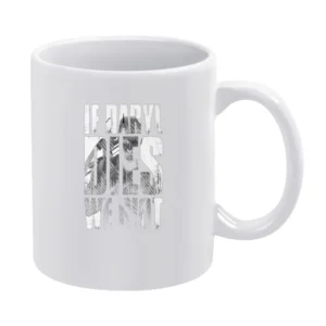 If Daryl Dies We Riot Tshirt White Mug
