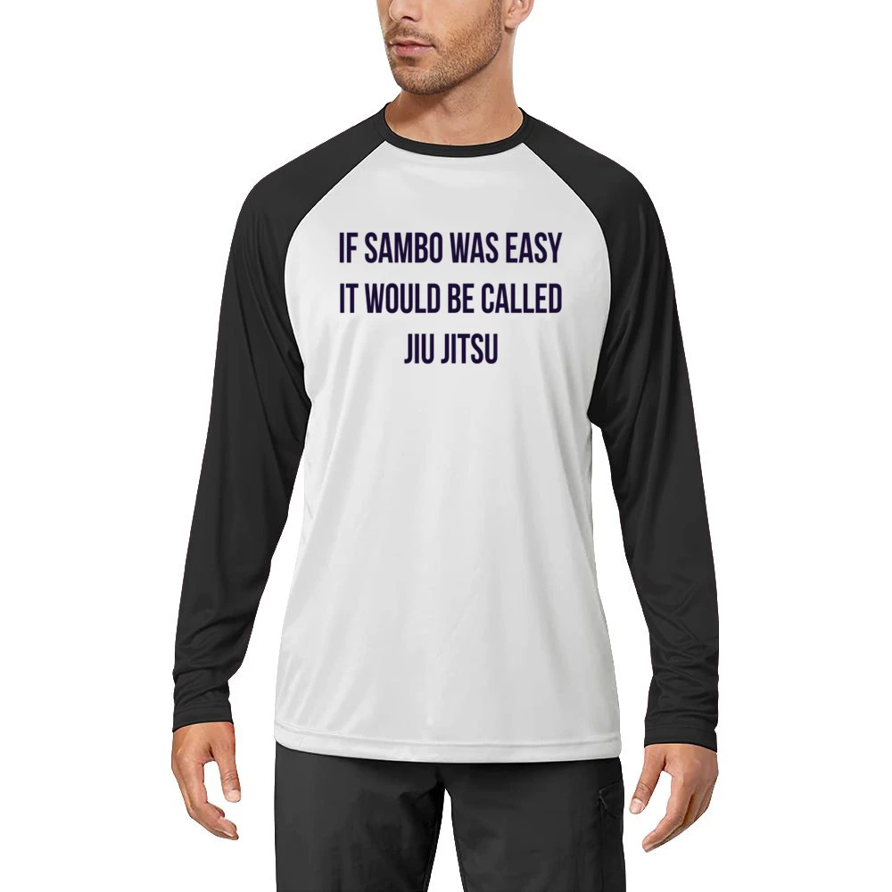 If Sambo Was Easy Would Be Called Jiu Jitsu Khabib Nurmagomedov Ufc Wh Men Long Sleeve T-Shirt